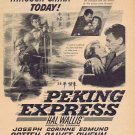 Peking Express 1951 Original Movie Ad with Joseph Cotton and Corinne Calvert