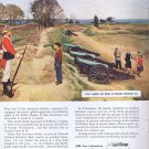 1956 Yorktown Daughters of American Revolution Original Vintage Ad Saluted by Sinclair Oil