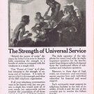 1920 AT&T Original Vintage Advertisement with the Power of Unity