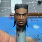 1/12 Painted Prowler Spider-man Miles Morales Head Toys Fit 6'' ML Action Figure