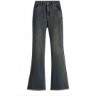 Womens Full Length Jeans Pants Light Blue Trousers S L XL XXL