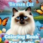 Birman Cat Coloring Book For Adults