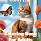 Tabby Cat Coloring Book For Adults