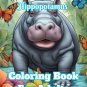 Pygmy Hippopotamus Coloring Book For Adults