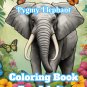 Pygmy Elephant Coloring Book For Adults