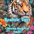 Realistic Tiger Coloring Book For Adults