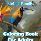 Wilson's Bird-of-Paradise Coloring Book For Adults