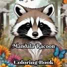 Mandala Racoon Coloring Book For Adults