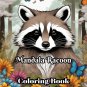 Mandala Racoon Coloring Book For Adults
