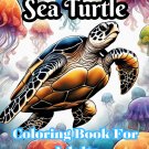Sea Turtle Coloring Book For Adults