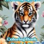 Enchanting Tiger Cub Coloring Book For Adults