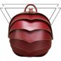 New Shell Backpack Retro Leather Beetle Bag Travel for Men and Women