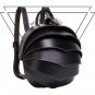 New Shell Backpack Retro Leather Beetle Bag Travel for Men and Women