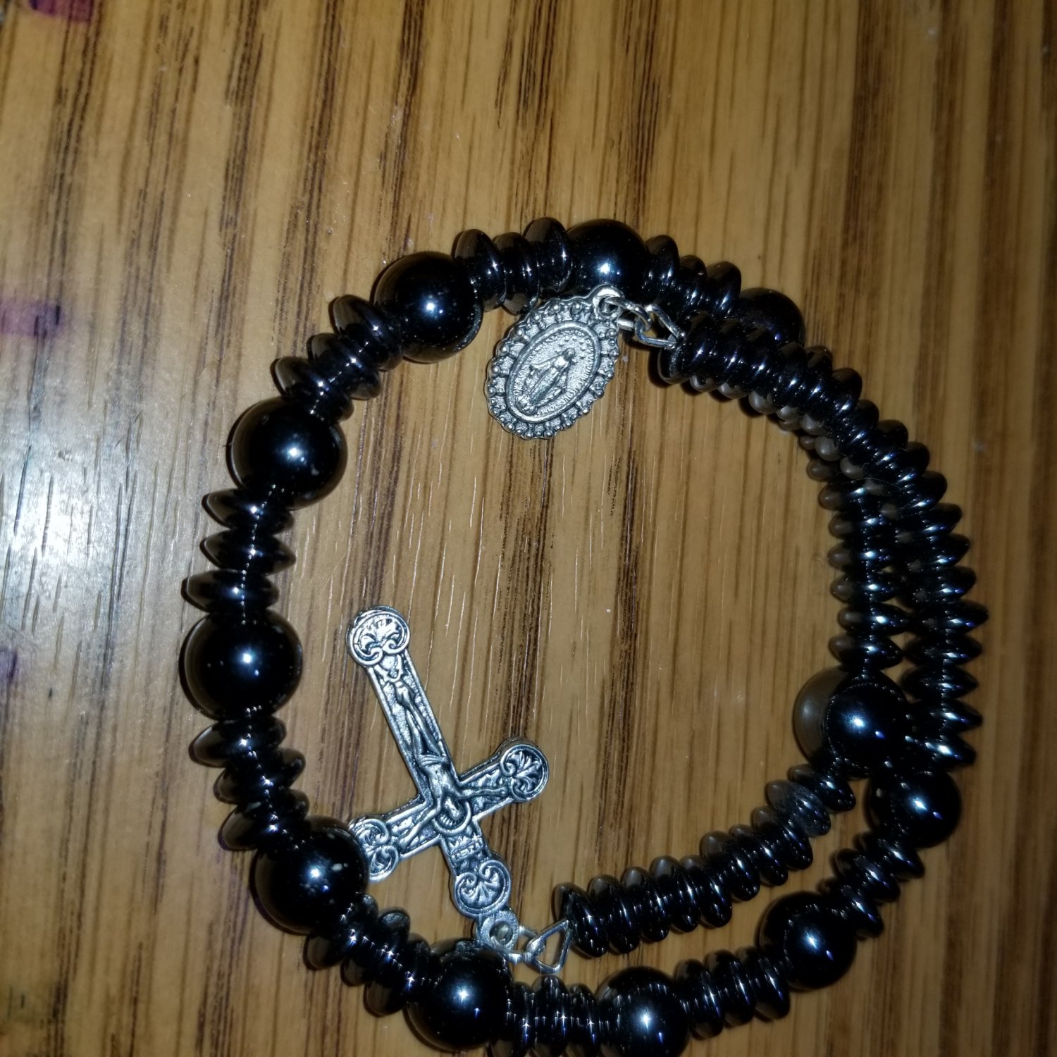 Rosary bracelet