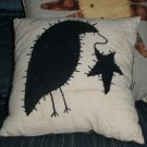 Crow Pillow