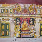 ORIGINAL TRADITIONAL SRILANKAN OIL PAINTING Srilanka/Ceylon Wall art