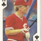 JOE OLIVER "Cincinnati Reds" 1991 U.S. Playing Card JOE OLIVER "Cincinnati Reds" 1991 U.S. Playing Card