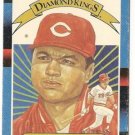 KAL DANIELS "Cincinnati Reds" 1987 #14 Donruss Baseball Card KAL DANIELS "Cincinnati Reds" 1987 #14 Donruss Baseball Card