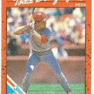 Todd Benzinger "Cincinnati Reds" 1990 #8 Donruss Baseball Card Todd Benzinger "Cincinnati Reds" 1990 #8 Donruss Baseball Card