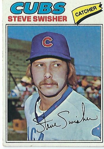 STEVE SWISHER "Chicago Cubs" 1977 #419 Topps Baseball Card
