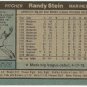 RANDY STEIN "Seattle Mariners" 1980 #613 Topps Baseball Card