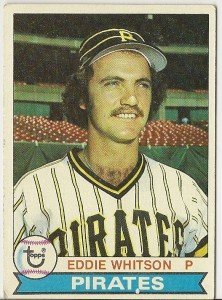 EDDIE WHITSON "Pittsburgh Pirates" 1979 #189 Topps Baseball Card