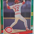 TOM BROWNING "Cincinnati Reds" 1991 #528 Donruss ML Baseball Collector Card