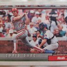CHRI SABO "Cincinnati Reds" 1992 #485 Topps ML Baseball Trading Card