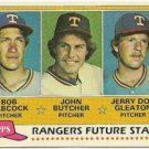 1981 "TEXAS RANGERS" FUTURE STARS #41 Topps Baseball Trading Card