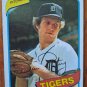 DAN PETRY "Detroit Tigers" 1980 #373 Topps ML Baseball Trading Card