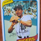 Baseball 1980 Topps #358 Lou Whitaker Detroit Tigers