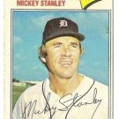 MICKEY STANLEY "Detroit Tigers" 1977 #533 Topps Baseball Trading Card MICKEY STANLEY "Detroit Tigers" 1977 #533 Topps Baseball Trading Card