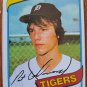 PAT UNDERWOOD "Detroit Tigers" 1980 #709 Topps ML Baseball Trading Card