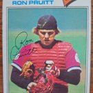 RON PRUITT "Cleveland Indians" 1977 #654 Topps ML Baseball Trading Card RON PRUITT "Cleveland Indians" 1977 #654 Topps ML Baseball Trading Card