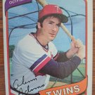 GLENN ADAMS "Minnesota Twins" 1980 #604 Topps ML Baseball Trading Card GLENN ADAMS "Minnesota Twins" 1980 #604 Topps ML Baseball Trading Card
