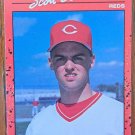 SCOTT SCUDDER "Cincinnati Reds" 1990 #435 Donruss ML Baseball Collectable Trading Card SCOTT SCUDDER "Cincinnati Reds" 1990 #435 Donruss ML Baseball Collectable Trading Card