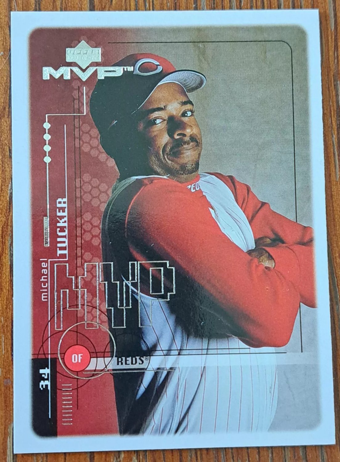MICHAEL TUCKER "Cincinnati Reds" 1999 #54 Upper Deck ML Baseball Collectable Trading Card