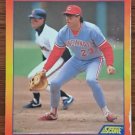 HAL MORRIS "Cincinnati Reds" 1992 #14 Score Superstar ML Baseball Collectable Trading Card