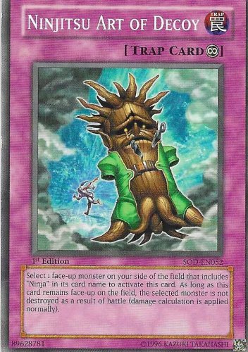 Yu-Gi-Oh! TCG Ninjitsu Art of Decoy SOD-EN052 Soul of the Duelist 1st Edition Collectable Card