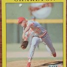 NORM CHARLTON "Cincinnati Reds" 1991 #60 Fleer ML Baseball Collectable Trading Card