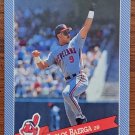 CARLOS BAERGA "Cleveland Indians" #15 1993 Continental Baking Company ML Baseball CollectableCard