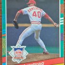 JACK ARMSTRONG "Cincinnati Reds" 1991 (ALL-STAR GAME PERFORMANCE) #439 Donruss ML Baseball Card JACK ARMSTRONG "Cincinnati Reds" 1991 (ALL-STAR GAME PERFORMANCE) #439 Donruss ML Baseball Card