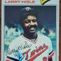 LARRY HISLE "Minnesota Twins" 1977 #375 Topps Baseball Collectable Trading Card
