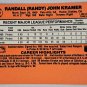 Randy Kramer 1990 Donruss Baseball #409 Pittsburgh Pirates Official MLB Trading