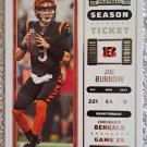 Joe Burrow Cincinnati Bengals #17 2022 Panini Contenders Season Ticket NFL Joe Burrow Cincinnati Bengals #17 2022 Panini Contenders Season Ticket NFL