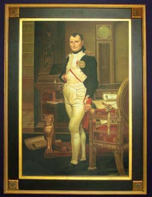 Jacques Louis David &acirc;�� &acirc;��Napoleon in his Studio.