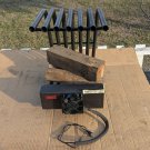 14GR20TD+HTP Fireplace Grate Tube Blower Heat Exchanger Hot Air Blower LogHolder