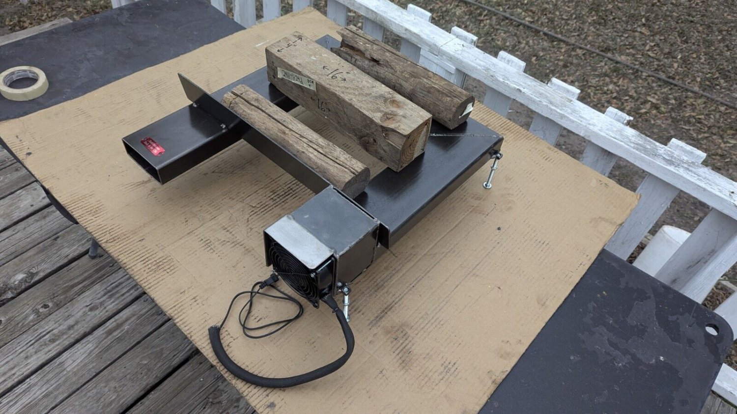 24HTH24D Fireplace Grate Heater Exchanger Log Holder Tube Blower Firewood Or Gas