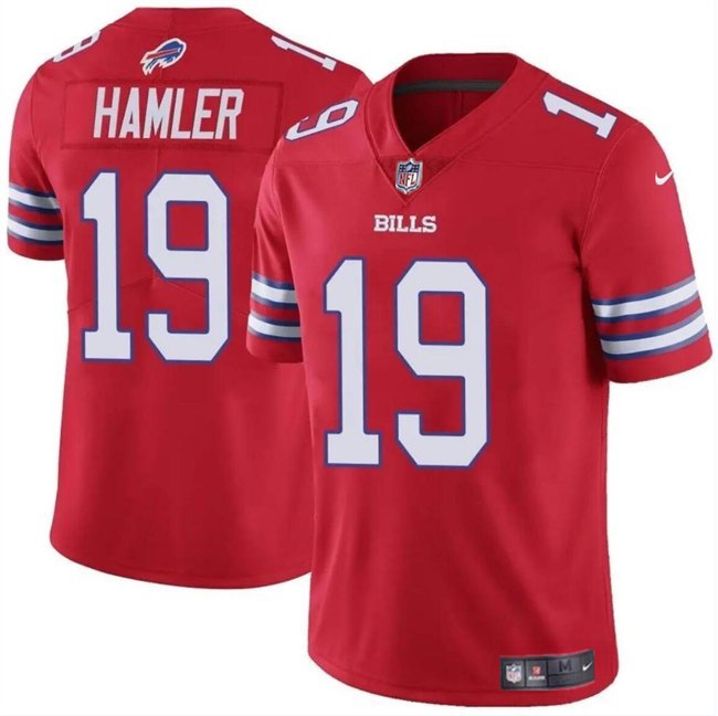 Any Size Buffalo Bills KJ Hamler Red 2024 Vapor Untouchable Limited Jersey