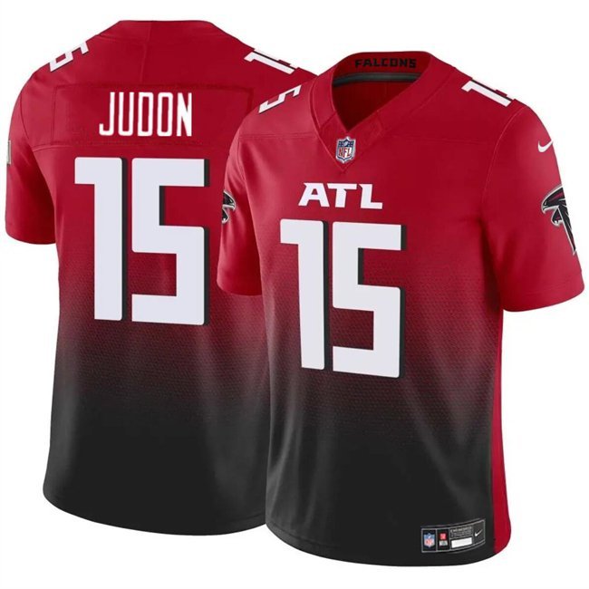 Any Size Atlanta Falcons Matthew Judon Red Black 2024 F.U.S.E Vapor Jersey